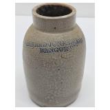 Antique Stoneware Jar - Alfred Jones & Son - Bangor, Maine