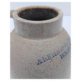 Antique Stoneware Jar - Alfred Jones & Son - Bangor, Maine