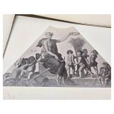 LARGE Lot of Antique Artworks Prints Plates etc