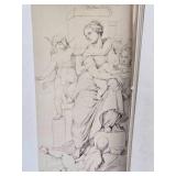 LARGE Lot of Antique Artworks Prints Plates etc