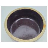 Vintage Advertising Stoneware Bowl - Swasey & Co - Portland, Maine