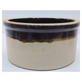 Vintage Advertising Stoneware Bowl - Swasey & Co - Portland, Maine