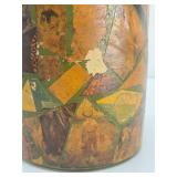 Large Antique Stoneware Tobacco Jar w/Old Cigar Labels - Weyman