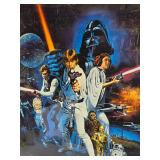 Framed STAR WARS Movie Poster