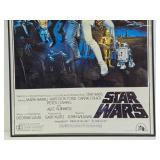 Framed STAR WARS Movie Poster