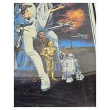 Framed STAR WARS Movie Poster