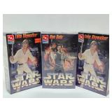 Lot of 5 New in Box STAR WARS amt Model Kits - Luke, Hahn Solo & Darth Vader