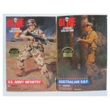 2 New in Box Large Size GI JOE Classic Collection Action Figures