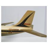 Awesome Large Vintage AIR FRANCE Aluminum Airplane w/Display Stand