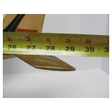 Awesome Large Vintage AIR FRANCE Aluminum Airplane w/Display Stand
