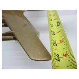 Awesome Large Vintage AIR FRANCE Aluminum Airplane w/Display Stand