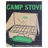NOS Unopened Vintage COLEMAN Camp Stove - Green