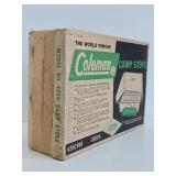 NOS Unopened Vintage COLEMAN Camp Stove - Green
