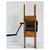 Primitive Antique Hand Crank Fruit Crusher