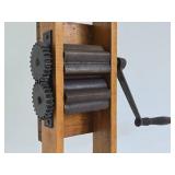 Primitive Antique Hand Crank Fruit Crusher
