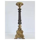Large Ornate Vintage Baroque Style Church Altar Candle Stand