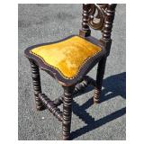 Nice Vintage Spanish Revival Highback Chair