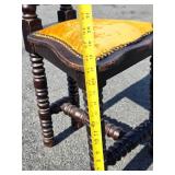 Nice Vintage Spanish Revival Highback Chair