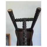 Nice Vintage Spanish Revival Highback Chair