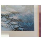 Framed Hand Numbered Terry Redlin Print - "Family Traditions"