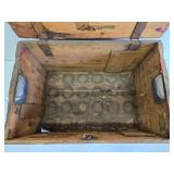 Antique Pre-Prohibition GRAIN BELT Wooden Advertising Beer Crate w/Lid