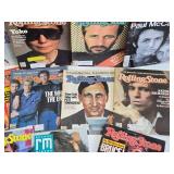 Lot of Vintage Magazines Featuring the Beatles, Rolling Stones, Bruce Springsteen & The Who