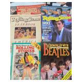 Lot of Vintage Magazines Featuring the Beatles, Rolling Stones, Bruce Springsteen & The Who
