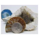 Very Nice Estate Lot of Rocks Geodes Fossils Arrowheads etc