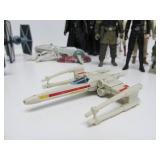 Lot of Assorted STAR WARS Action Figures & Vehicles