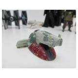 Lot of Assorted STAR WARS Action Figures & Vehicles