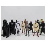 Lot of Assorted STAR WARS Action Figures & Vehicles