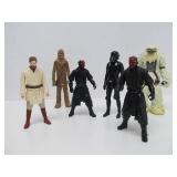 Lot of Assorted STAR WARS Action Figures & Vehicles