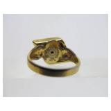 Assorted Vintage Jade Jewelry - Including Sterling Silver & Jade Ring