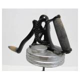 Primitive Dazey Churn Lid & Mechanism - No Jar