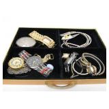 Vintage ANSON Jewelry Box w/Assorted Men
