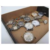 Large Group of Vintage & Modern NON-WORKING Watches