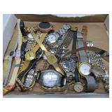 Large Group of Vintage & Modern NON-WORKING Watches