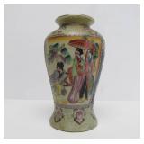 Vintage Japanese Handpainted Satsuma Style Vase