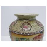 Vintage Japanese Handpainted Satsuma Style Vase
