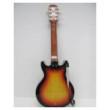 Vintage Sears Big Toy Box Steel (Tin) Electric Toy Guitar w/Original Strap