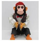 Working Vintage Battery-Op Monkey Toy w/Cymbals