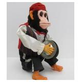 Working Vintage Battery-Op Monkey Toy w/Cymbals