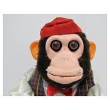 Working Vintage Battery-Op Monkey Toy w/Cymbals