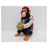 Working Vintage Battery-Op Monkey Toy w/Cymbals