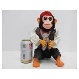 Working Vintage Battery-Op Monkey Toy w/Cymbals