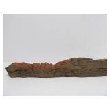 Hand Carved Signed North Wind Face etc Natural Log Sculptures by Jeff Lippka & others
