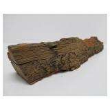 Hand Carved Signed North Wind Face etc Natural Log Sculptures by Jeff Lippka & others
