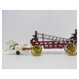 Group of Vintage Style Cast Iron Fire Engines / Trucks
