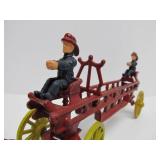 Group of Vintage Style Cast Iron Fire Engines / Trucks