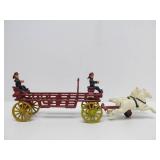 Group of Vintage Style Cast Iron Fire Engines / Trucks